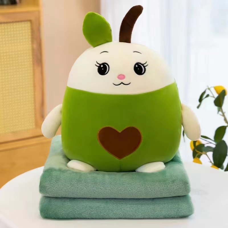 Plush toy throw pillows, cartoon air conditioner throw pillows, wholesale air conditioner throw pillows Application Scenario