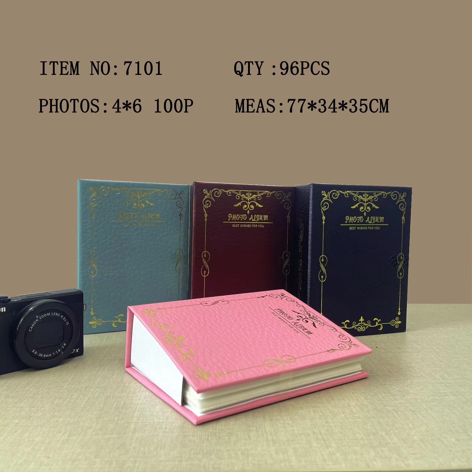 7101相册4x6放100张照片