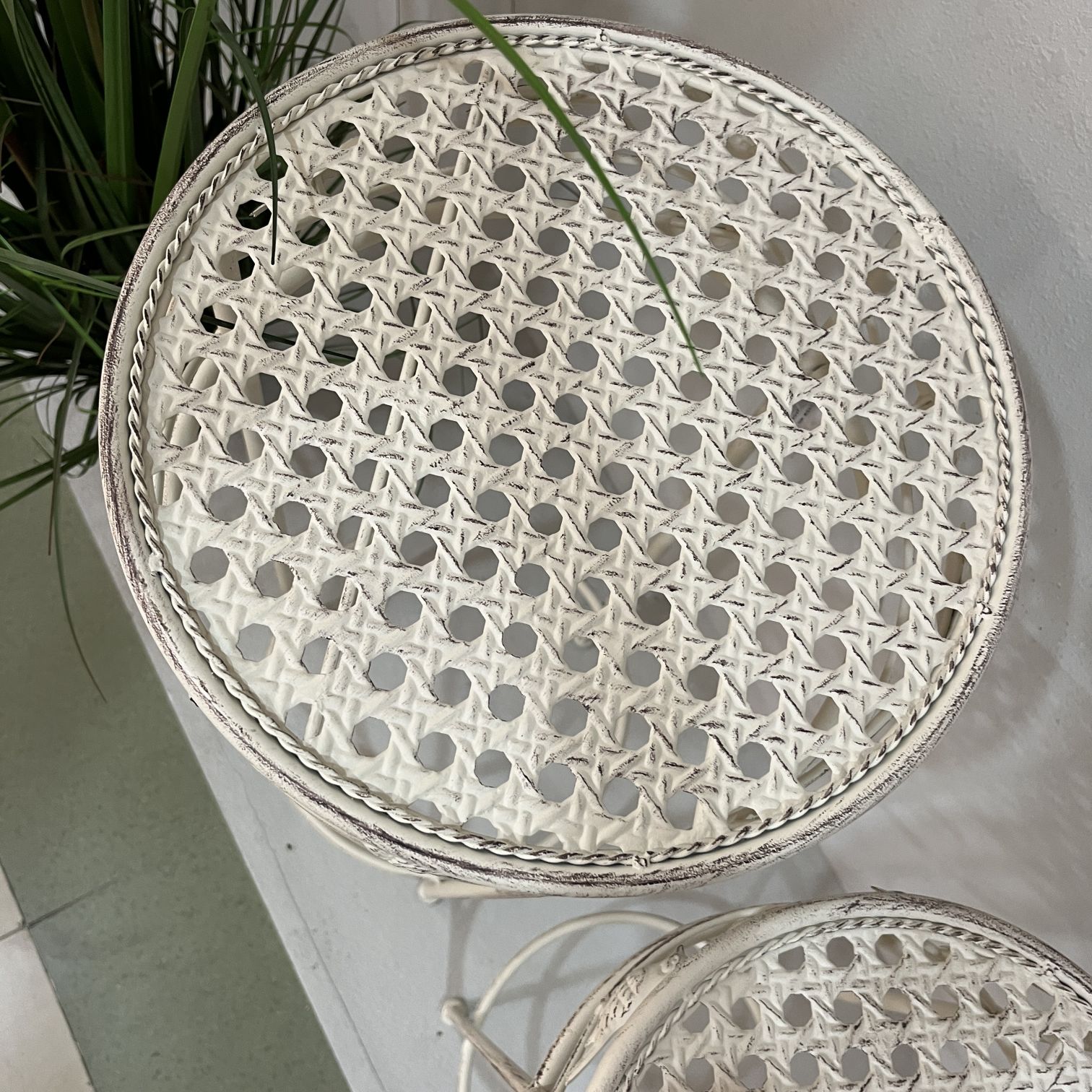 Outdoor popular flower racks, courtyard ironwork, balconies, floor-standing garden arrangements, indoor flower POTS, circular racks, decorative racks, flower pot support racks, and craft green plants detail image 4