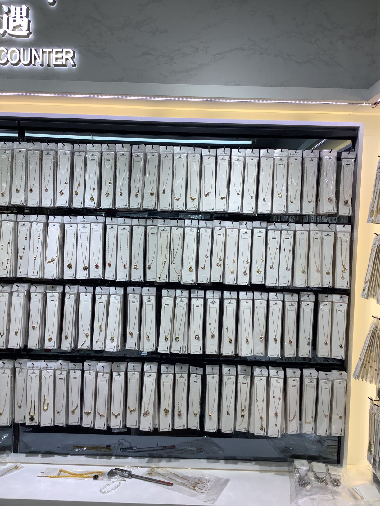 钛钢项链/钛钢手链/戒指产品图