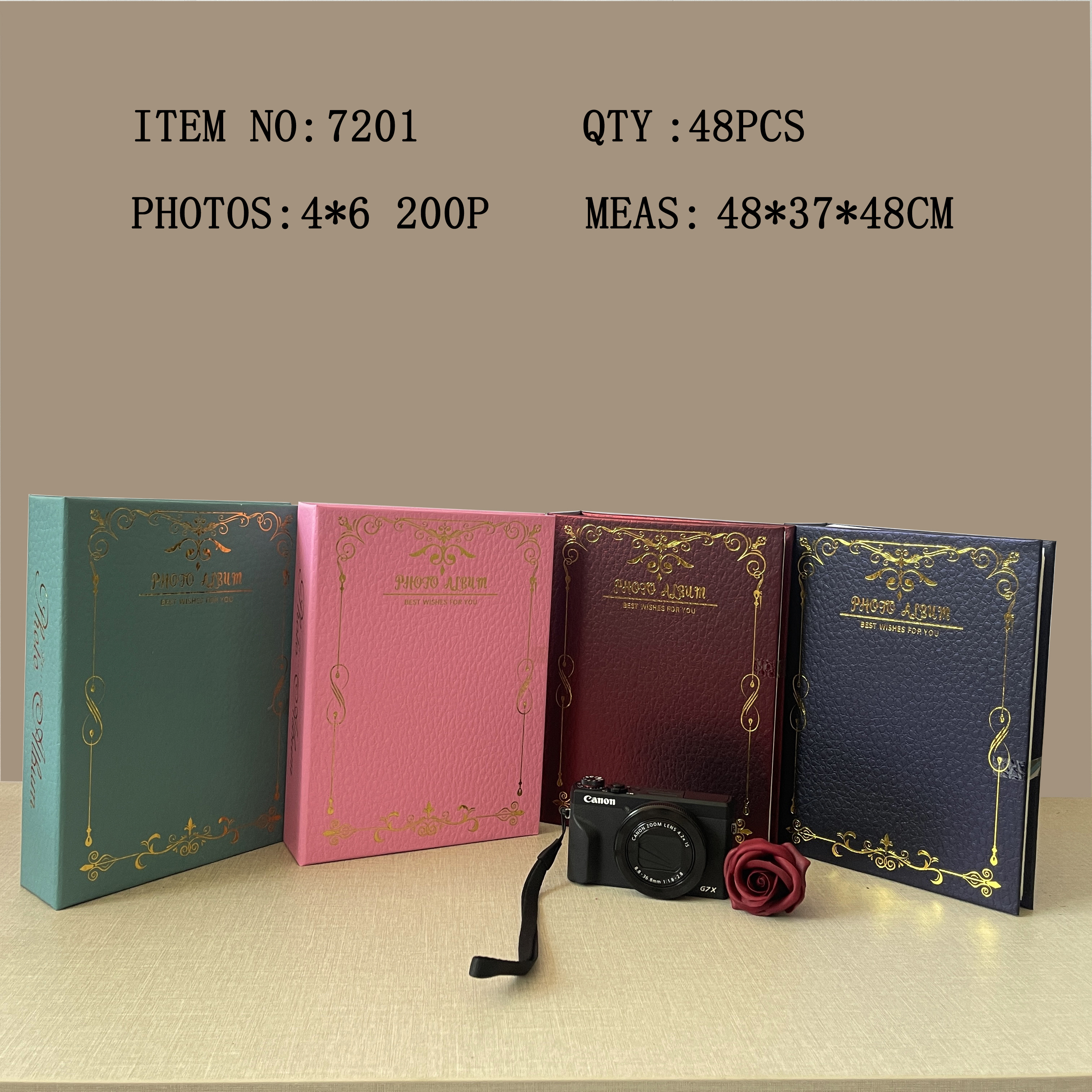 7201相册4x6放200张照片