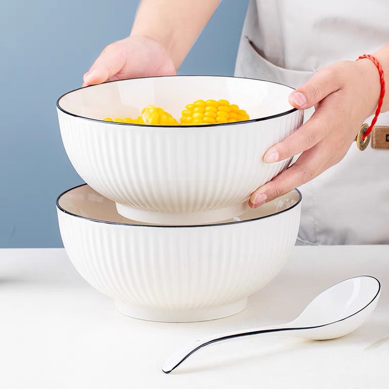 Yongsheng Ceramics YS Japanese style popular thickened simple Ceramic Bowl