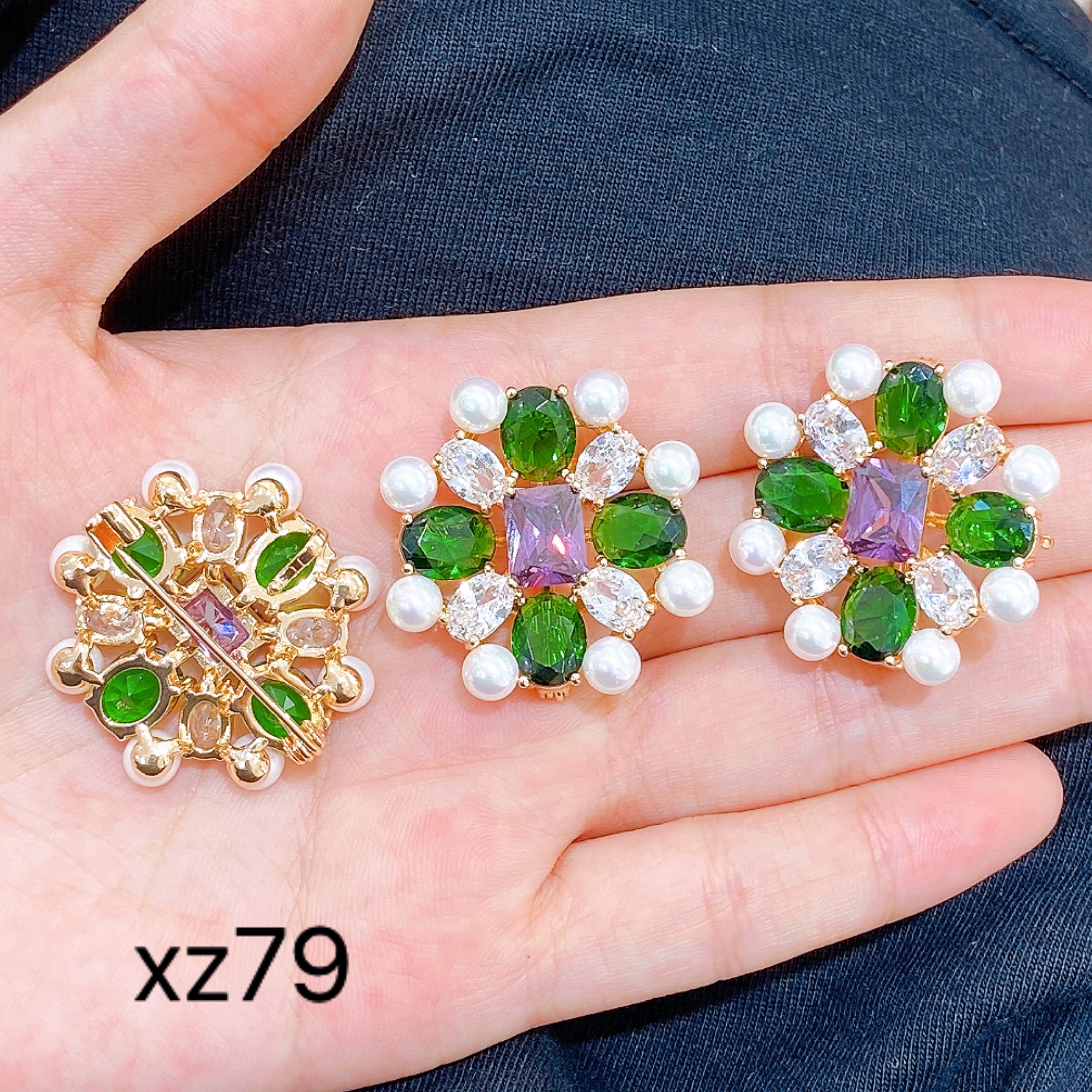 Zhongxing Jewelry Pearl Brooch Item Picture