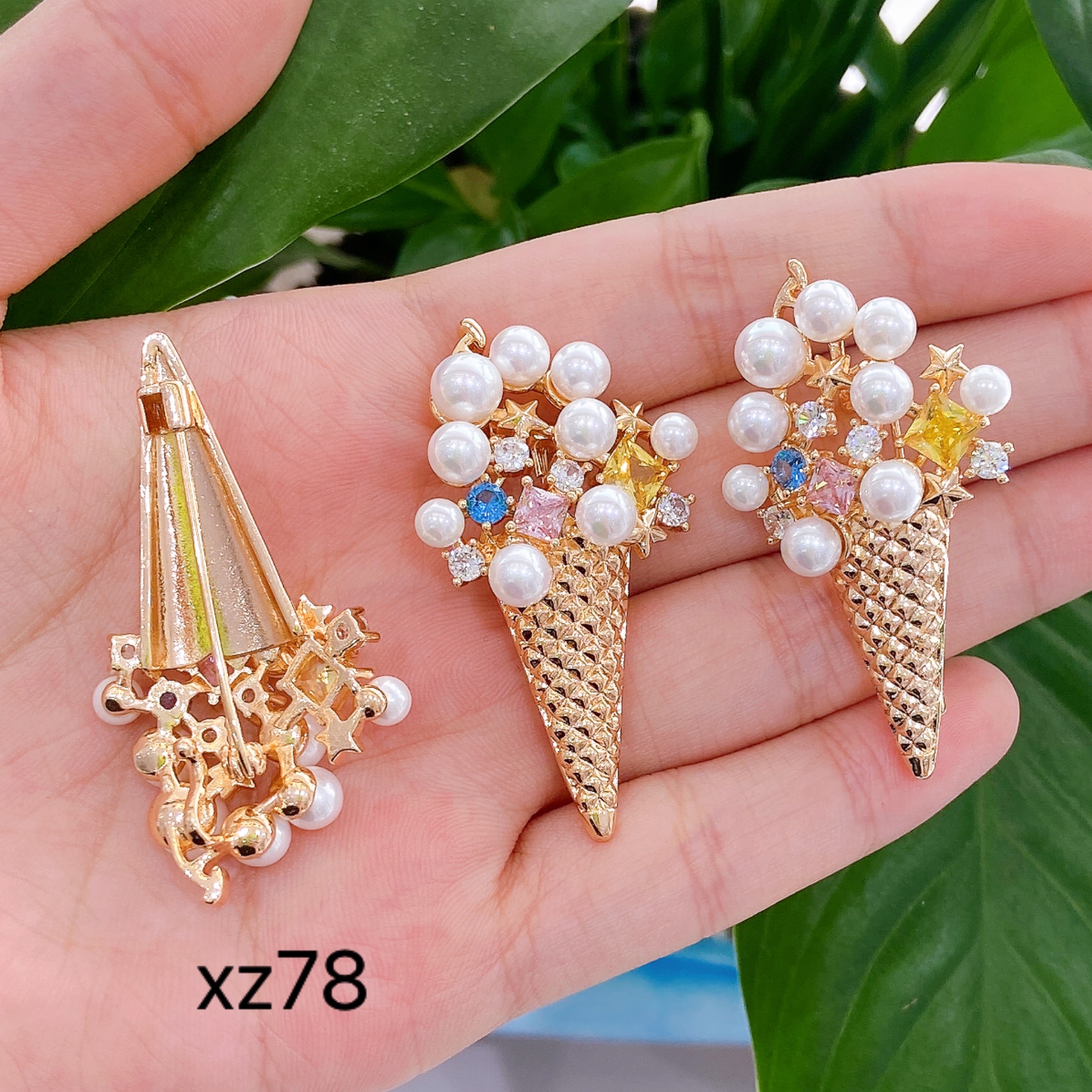 Zhongxing Jewelry Pearl Brooch Specification image