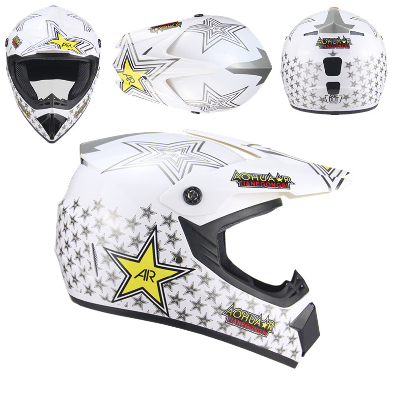 Cross-border four-season off-road helmets, electric bike helmets, mountain bike full helmets, downhill tokarts, go-kart helmets, and ATVs helmets detail image 18