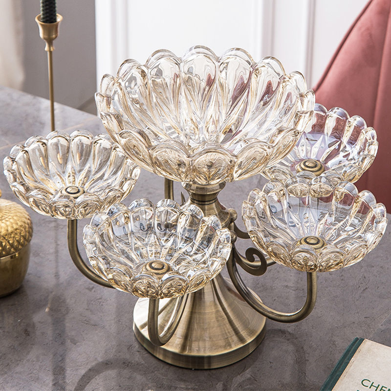 欧式糖果盘现代新款家用客厅茶几创意网红水果盘零食盘干果盘 详情图8