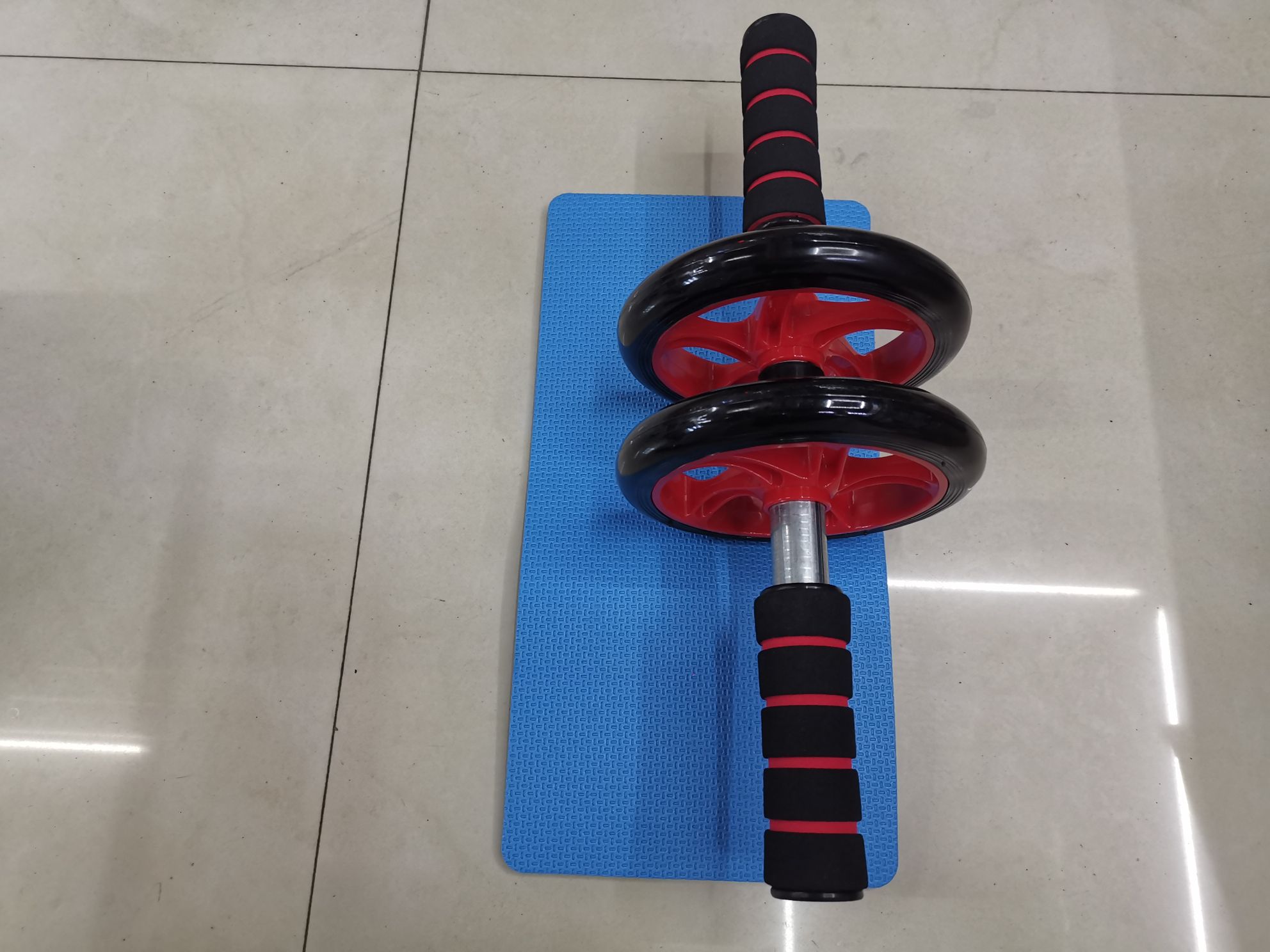 健身器材滚轮健身轮训练器收腹部健腹轮减肚子静音滚滑轮腹肌轮详情图6