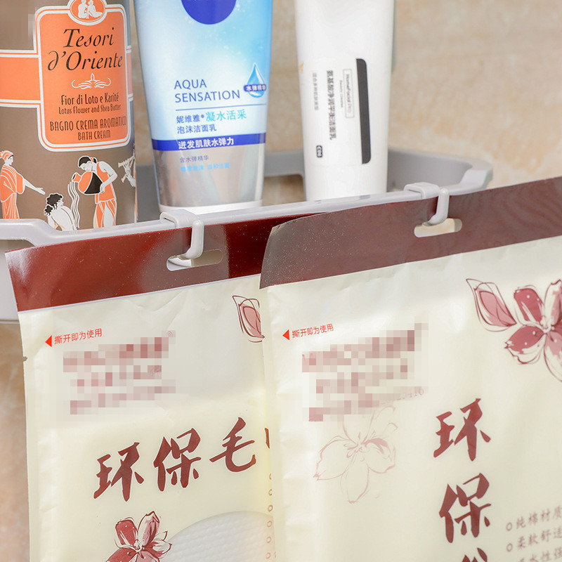 马桶架马桶上方储物架免打孔浴室置物架卫生间三层马桶塑料收纳架详情图11