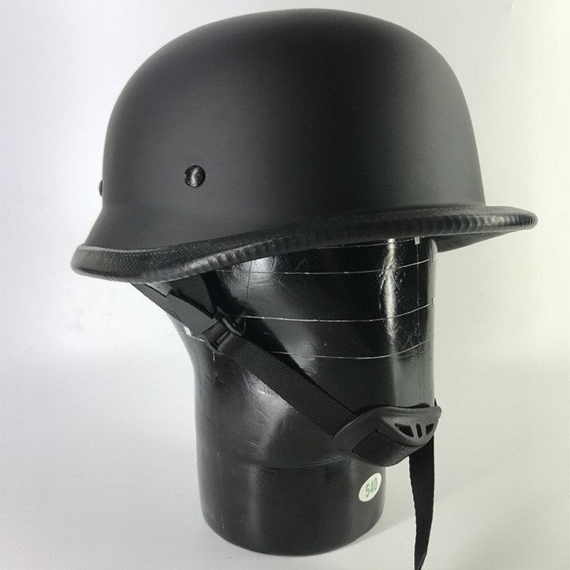复古哈雷男士头盔防晒二战钢盔半盔成人复古头盔 个性头盔详情图2