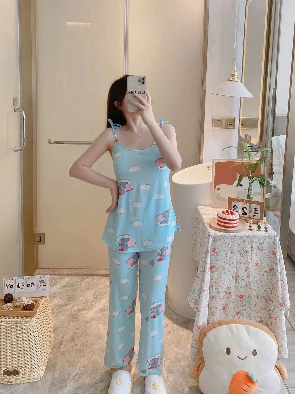 睡衣套装/家居服/睡衣产品图