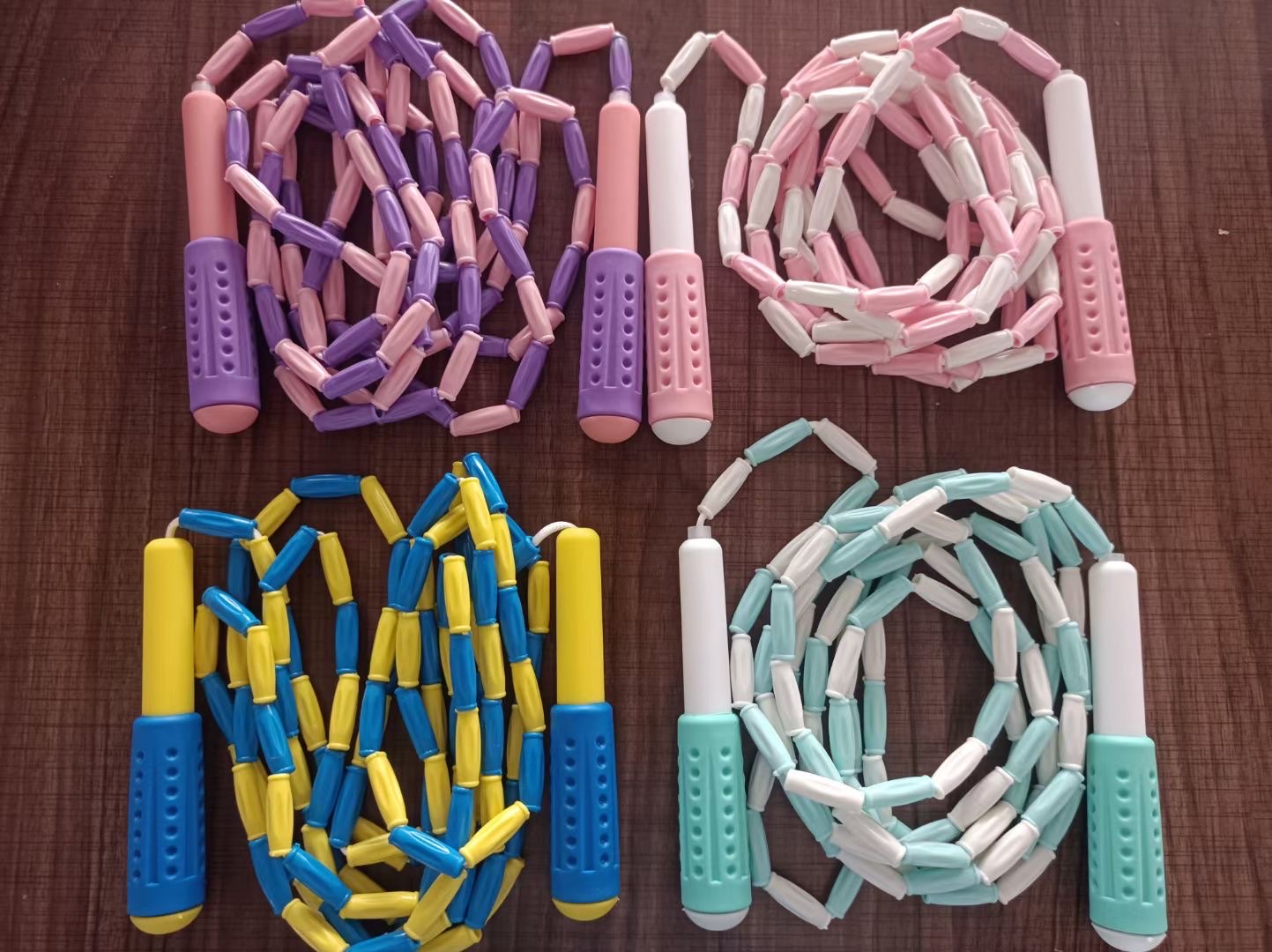 Bamboo joint skipping rope