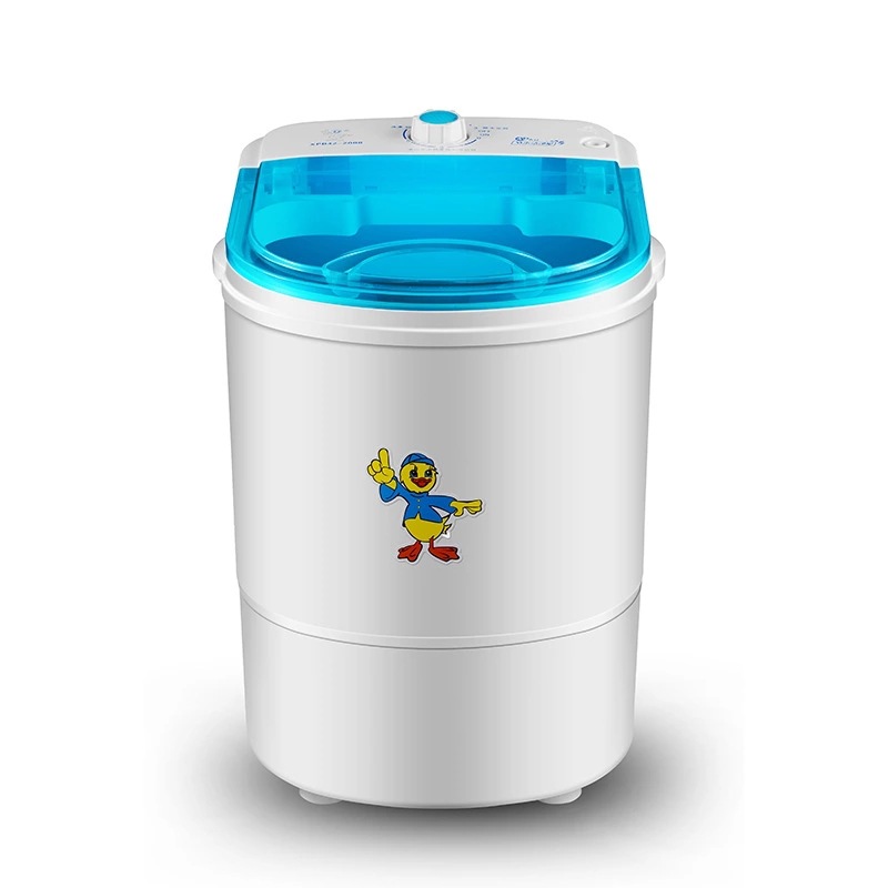 4.5kg single-switch mini washing machine, household small washing machine, multi-functional spin dryer, mini single spin dryer bucket, dormitory spin dryer bucket, student Application Scenario