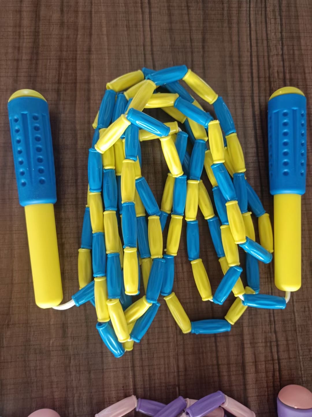 Bamboo joint skipping rope Specification image