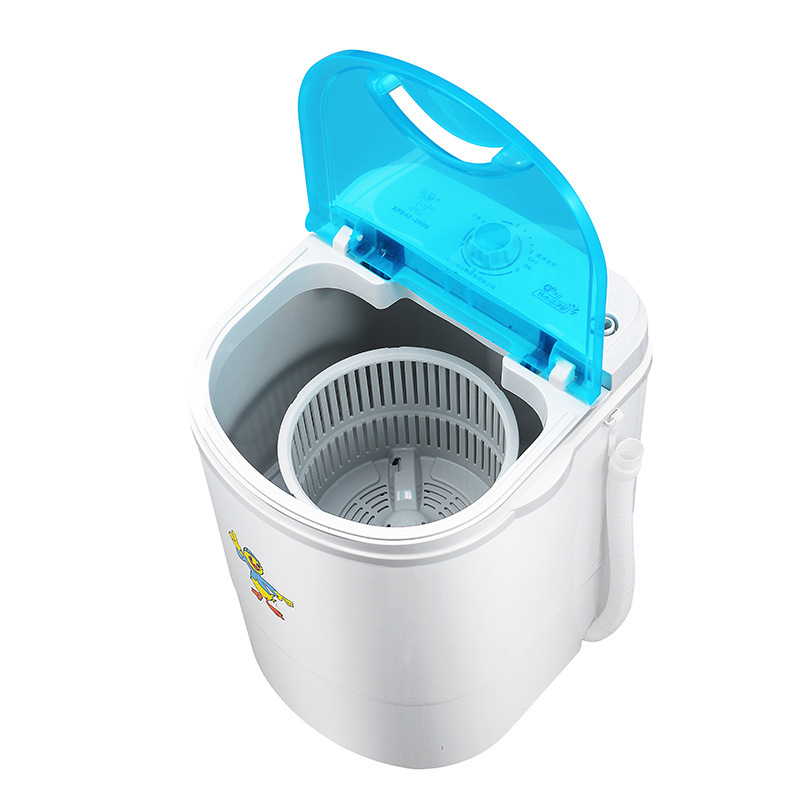 4.5kg single-switch mini washing machine, household small washing machine, multi-functional spin dryer, mini single spin dryer bucket, dormitory spin dryer bucket, student Item Picture