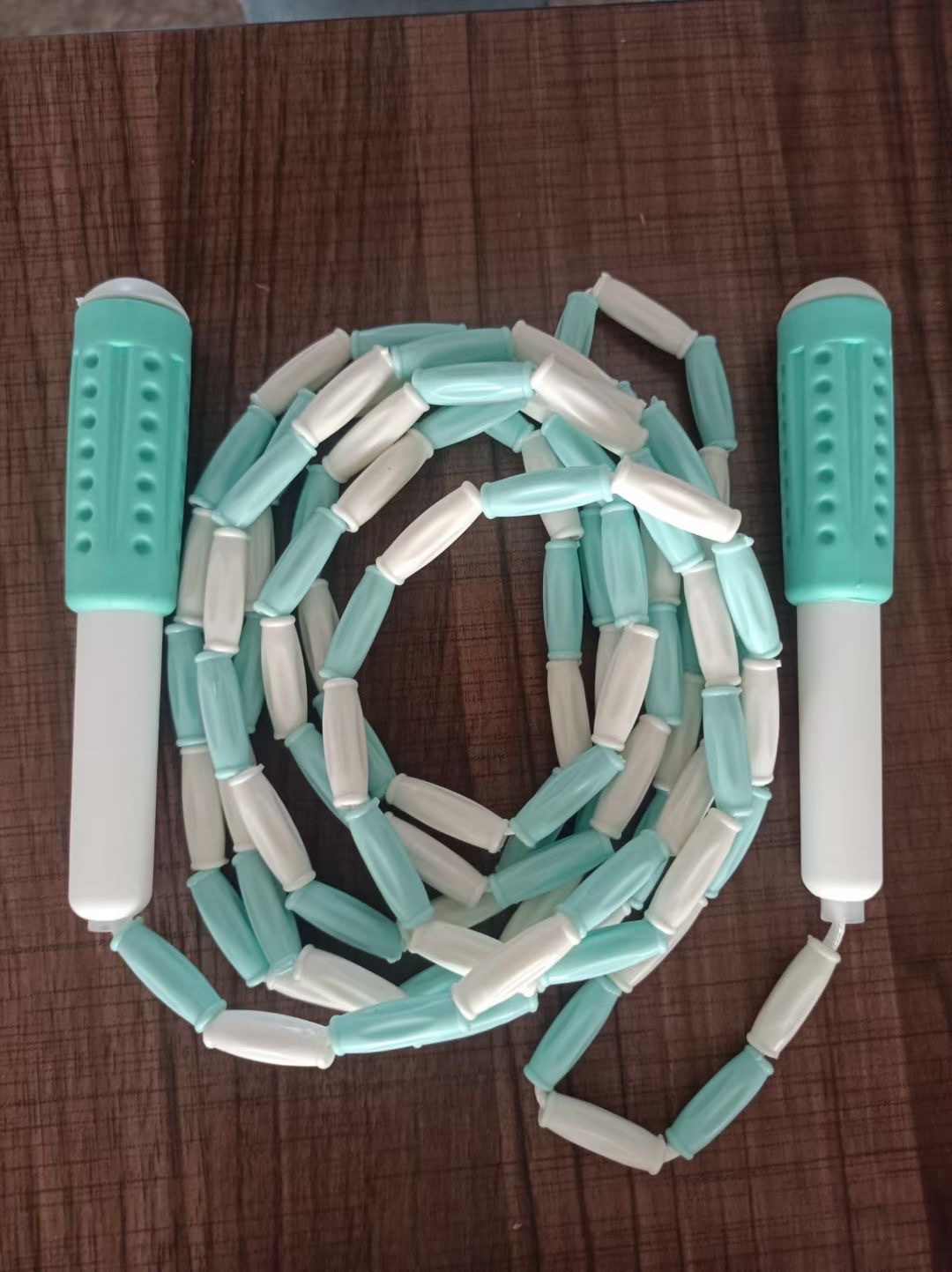 Bamboo joint skipping rope details Picture