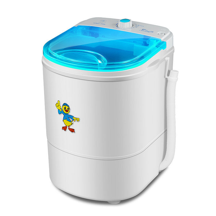 4.5kg single-switch mini washing machine, household small washing machine, multi-functional spin dryer, mini single spin dryer bucket, dormitory spin dryer bucket, student Specification image