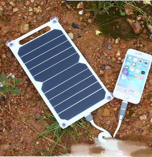 Solar charger, power bank, solar charging panel, portable 5V solar panel, emergency solar charging Application Scenario
