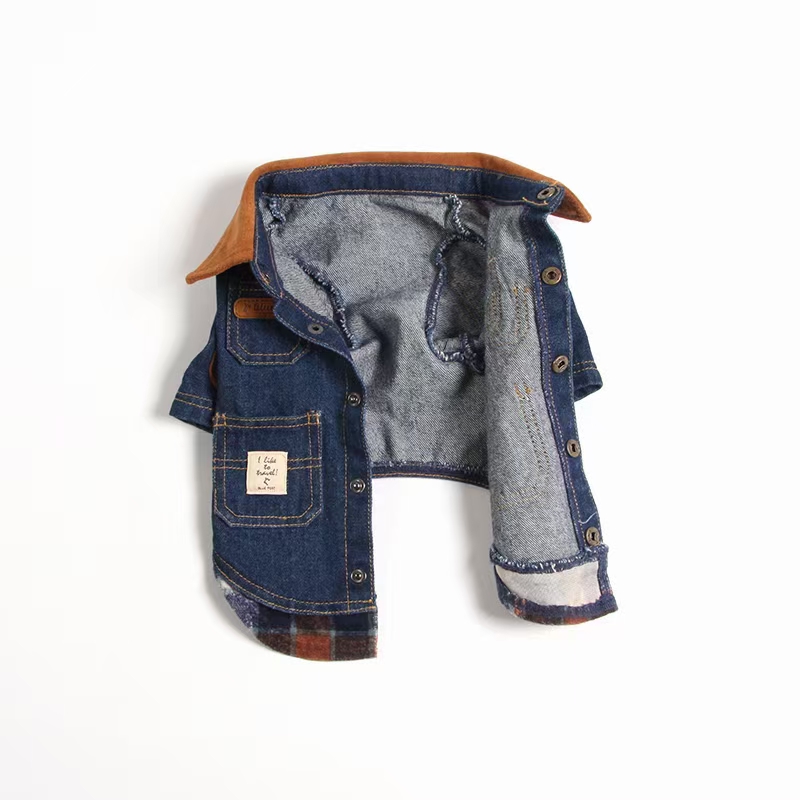 BP2022秋冬-复古撞色牛仔外套
尺码：S/M/L/XL/XXL
成分：棉100%
颜色：浅牛仔蓝、深牛仔蓝、牛仔蓝棋详情图10