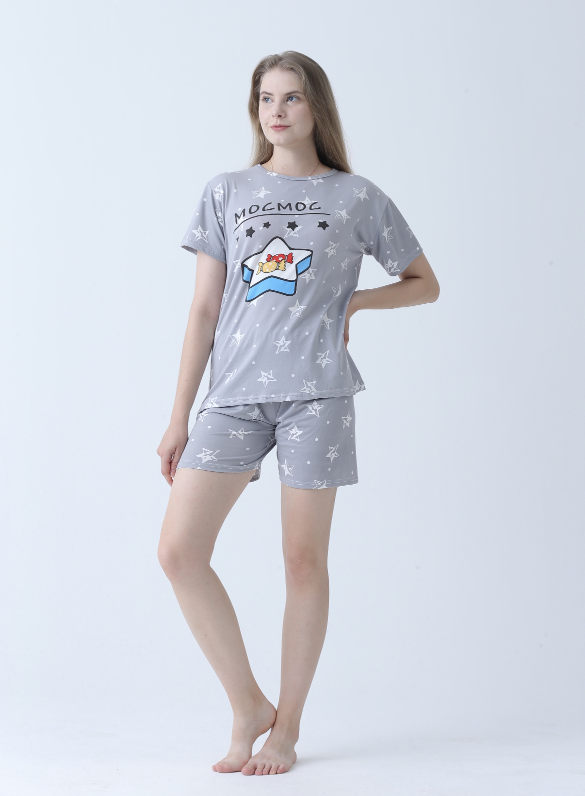 家居服/睡衣/睡裙白底实物图