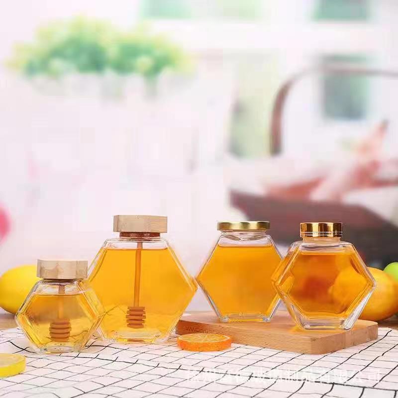 علبة علبة سداسية العلب مغلفة بغطاء طعام، علبة مربى صغيرة من عسل Application Scenario