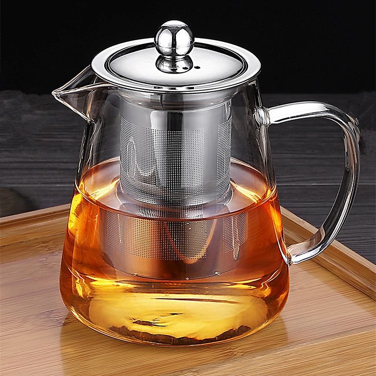 玻璃泡茶壶茶具家用花茶水壶耐高温加厚耐热过滤水壶煮茶壶器详情图9