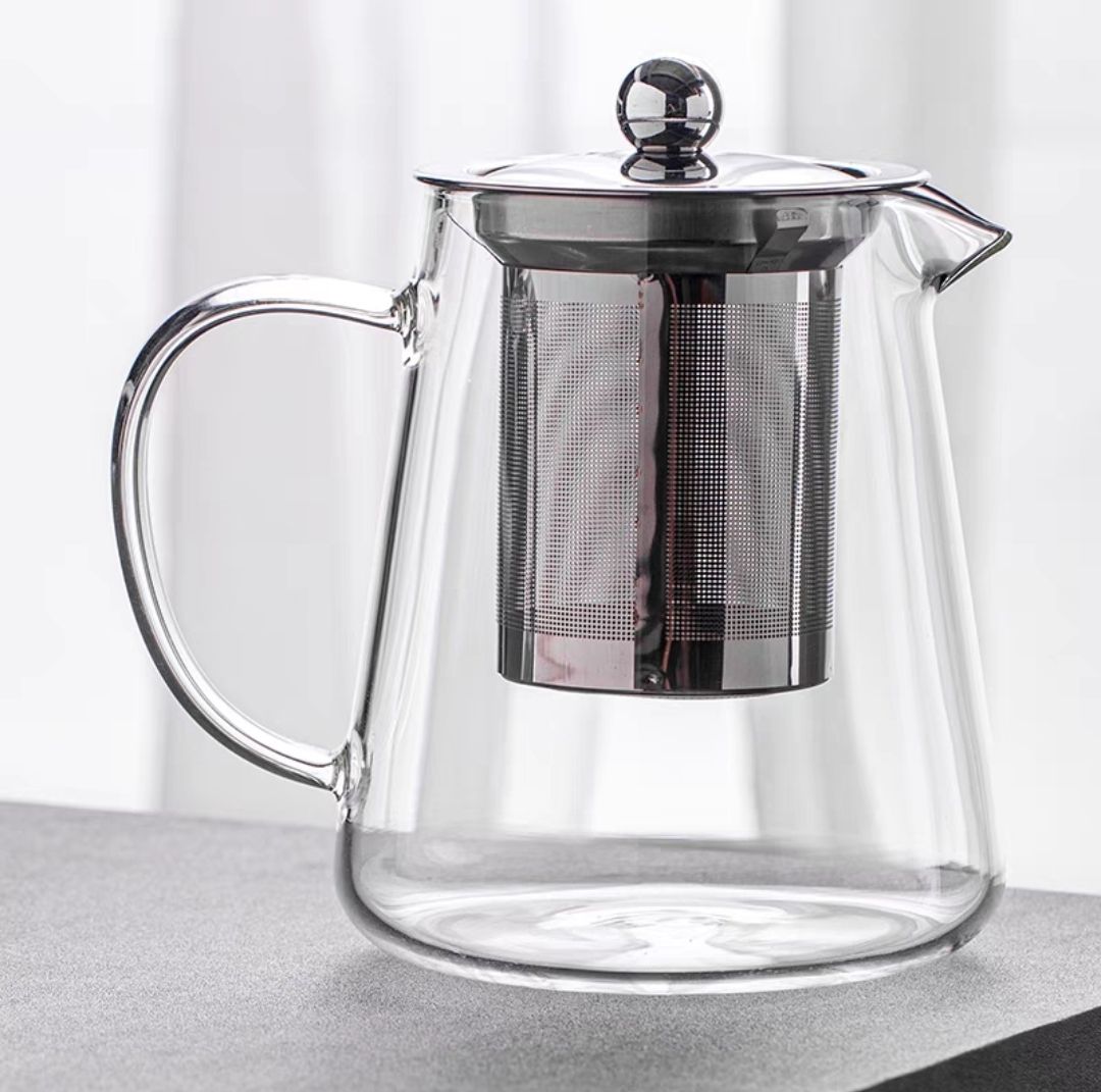 玻璃泡茶壶茶具家用花茶水壶耐高温加厚耐热过滤水壶煮茶壶器详情图5