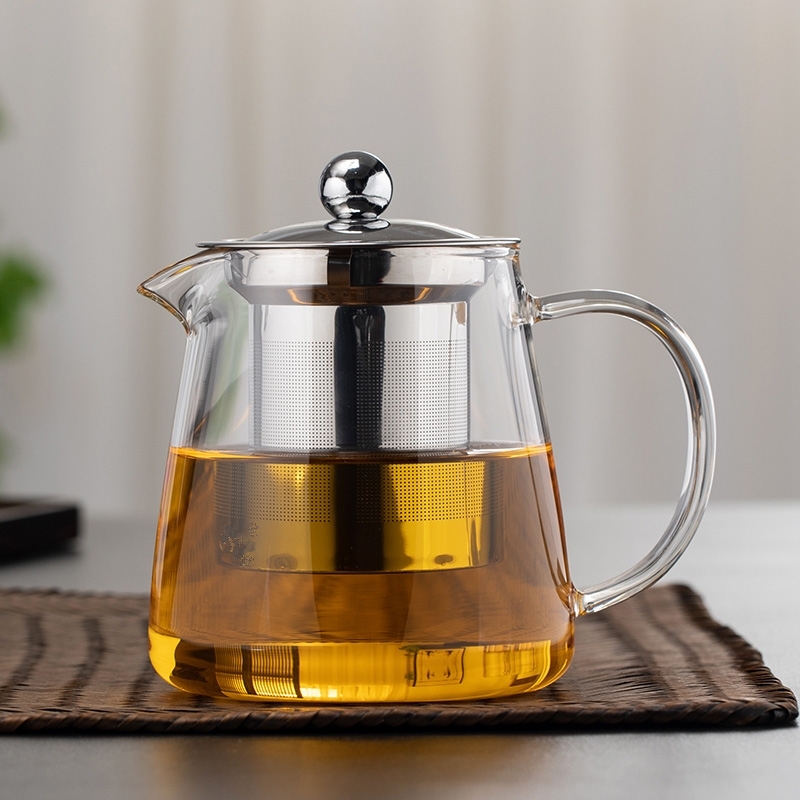 茶壶/带滤网的茶壶/高硼硅茶壶产品图