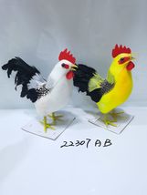 【复活节产品】本工厂供应复活节泡沫鸡，羽毛植绒鸡