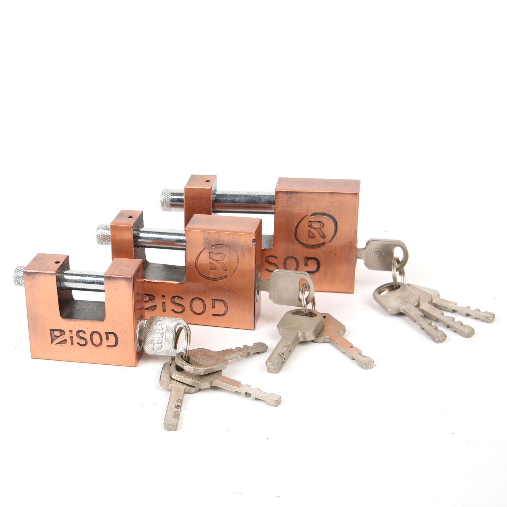 矩形锁，叶片矩形锁，叶片红古铜矩形锁，仿古锁，防撬锁详情图5