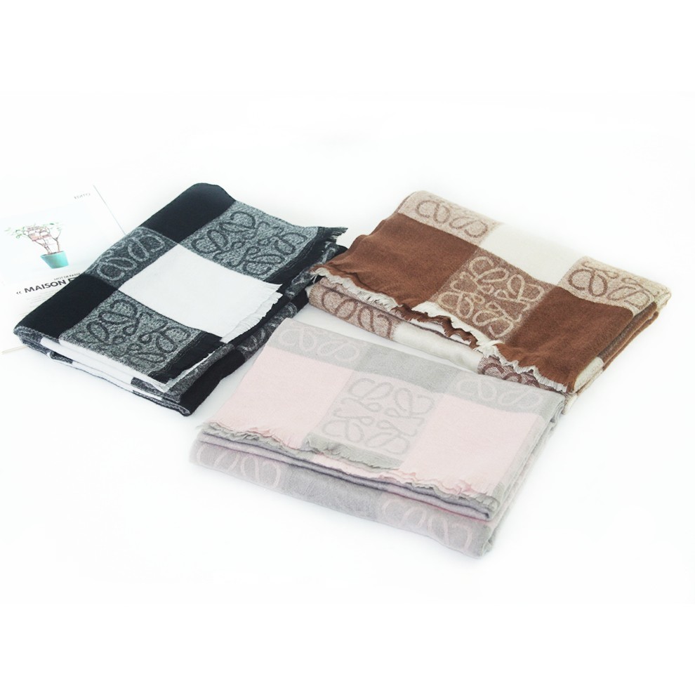 2022 Autumn Winter Checkerboard Cashmere Scarf Shawl Multi-Color Warm Everything With Japan And South Korea Fashion Multi-Purpose Scarf undefined