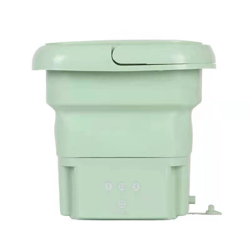 Folding washing machine, mini washing machine, semi-automatic underwear, underpants, baby clothes washing machine, small bucket-type portable washing machine, fully semi-automatic underwear, underpants, socks, baby clothes and spin-drying integrated washing machine Application Scenario