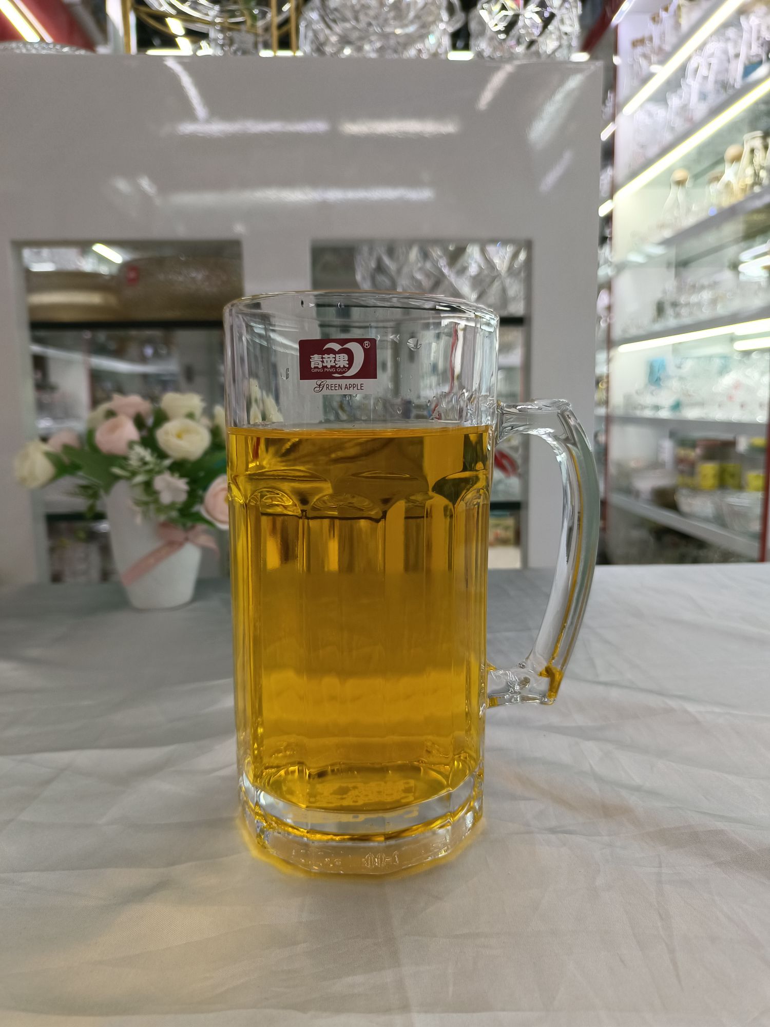 玻璃杯/玻璃把杯/玻璃啤酒杯产品图