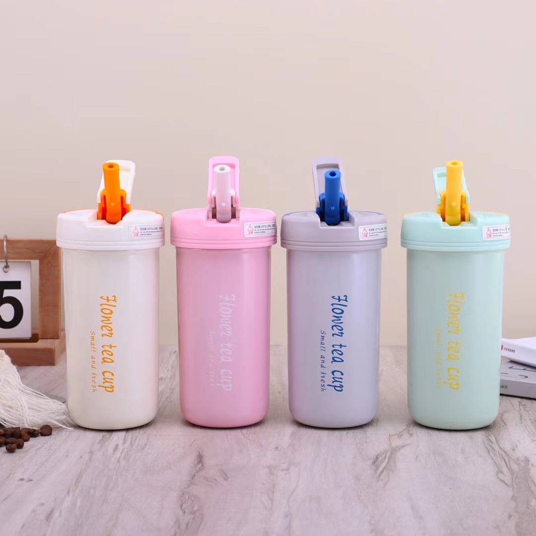 Thermos Cup With Straw For Scented Tea full figure