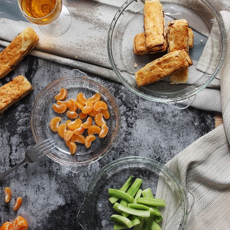 盘子菜盘家用新款盘器皿耐热碟子玻璃水果盘详情图4