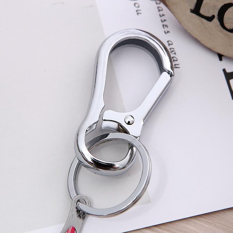 Strong Man 457-1A Metal Keychains, creative men's and women's metal keychains, street stall supplies, gifts, small pendants wholesale Application Scenario