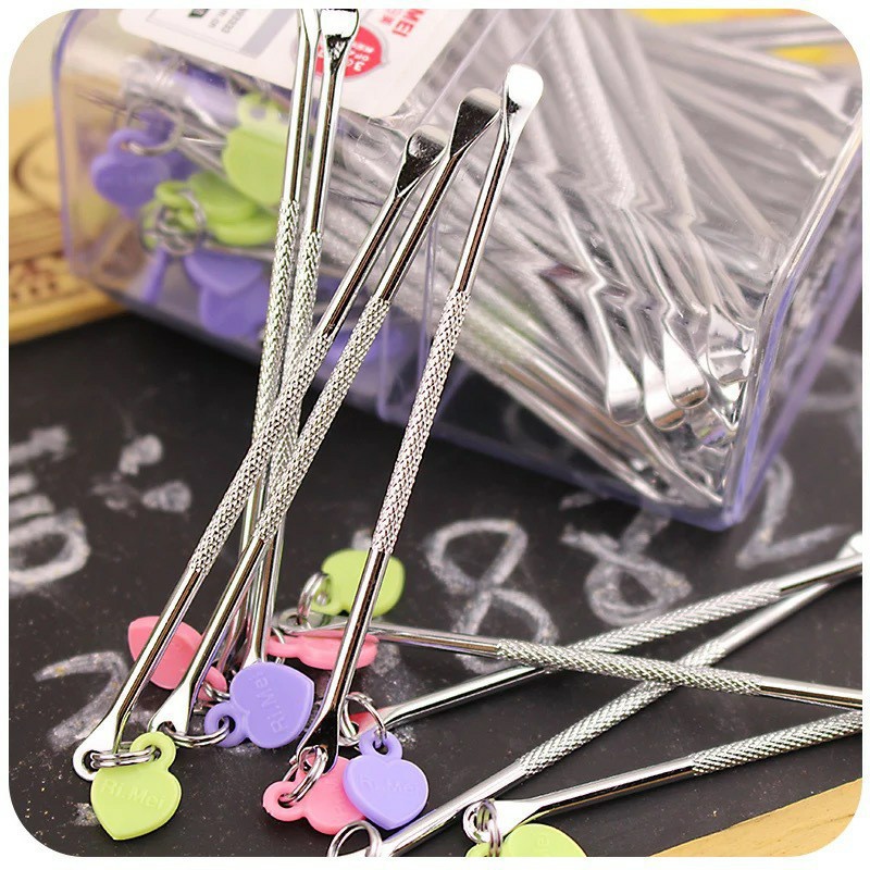 日美70117掏耳勺掏耳工具批发螺旋不发光耳挖金属洁耳器有孔耳扒 详情图2