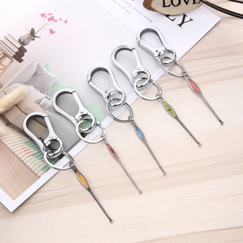 Strong Man 457-1A Metal Keychains, creative men's and women's metal keychains, street stall supplies, gifts, small pendants wholesale details Picture