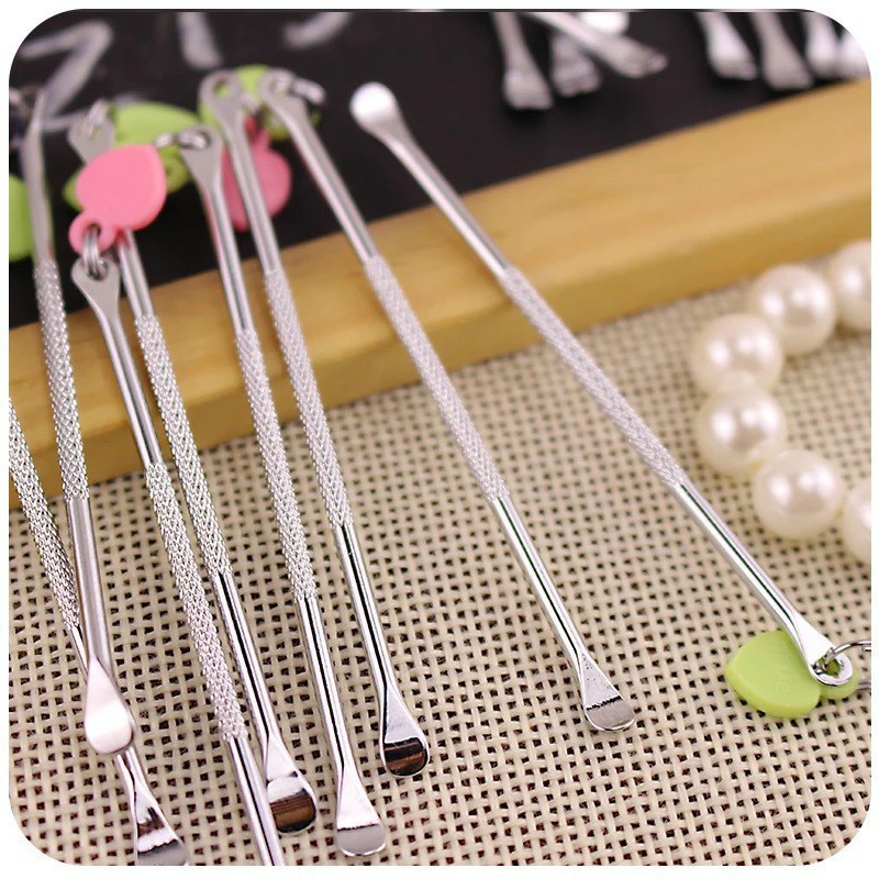 日美70117掏耳勺掏耳工具批发螺旋不发光耳挖金属洁耳器有孔耳扒 详情图1