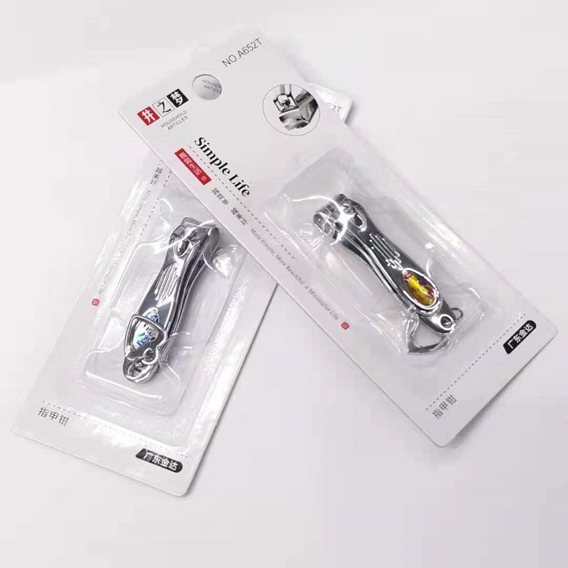 井之梦A625R不锈钢指甲钳中号平口独立包装指甲刀礼品指甲钳批发 详情图7