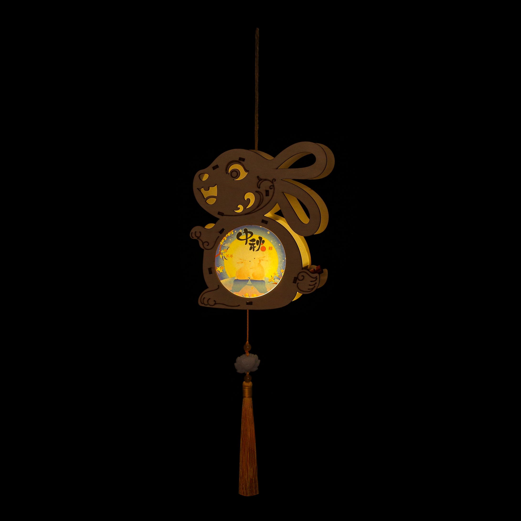 Mid-Autumn Festival projection lamp, children's DIY hand-held lantern, painting, graffiti, music lamp Application Scenario