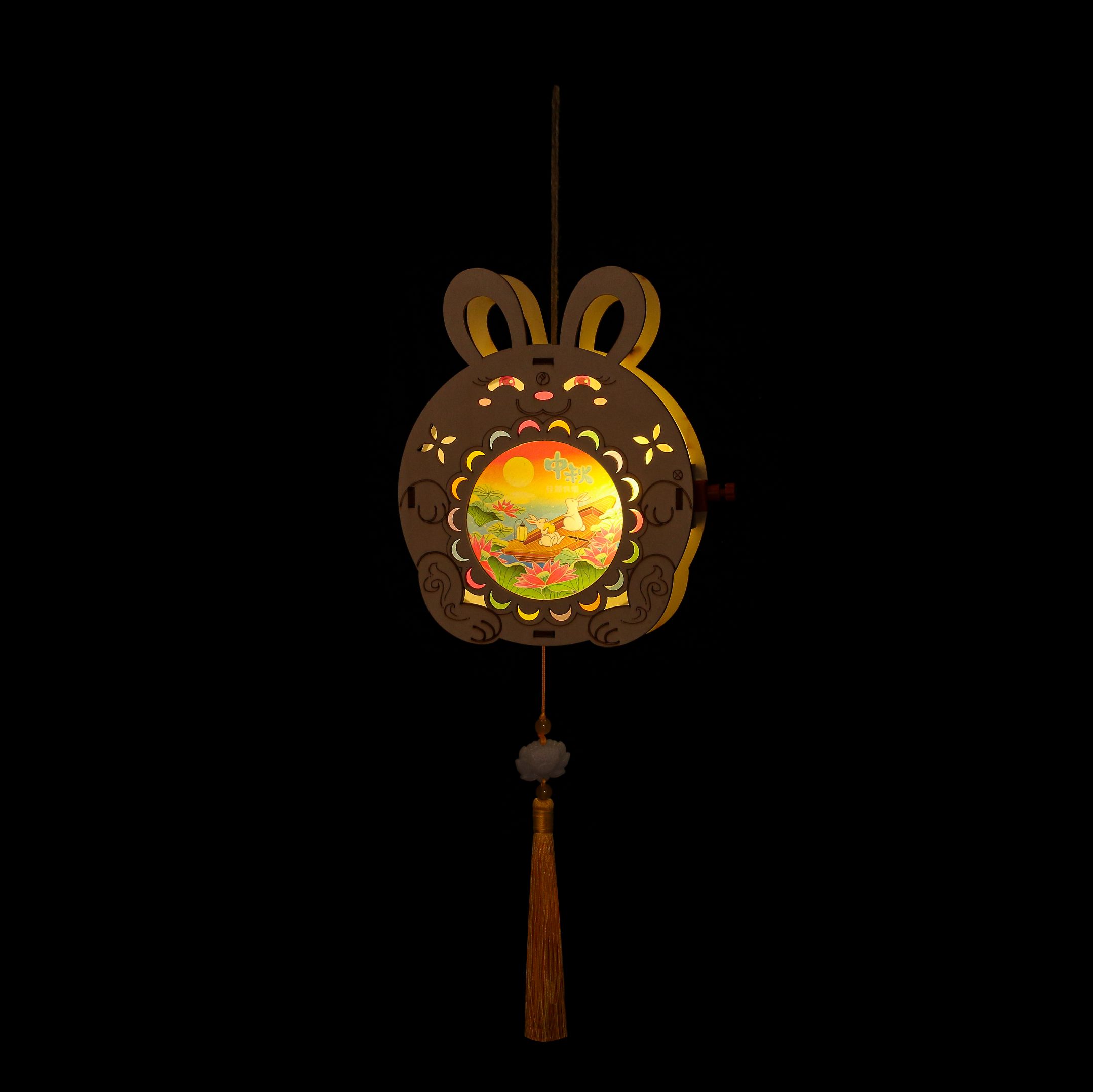 Xuchun's latest large-sized Mid-Autumn Festival lantern is a hand-painted lantern for kindergartens