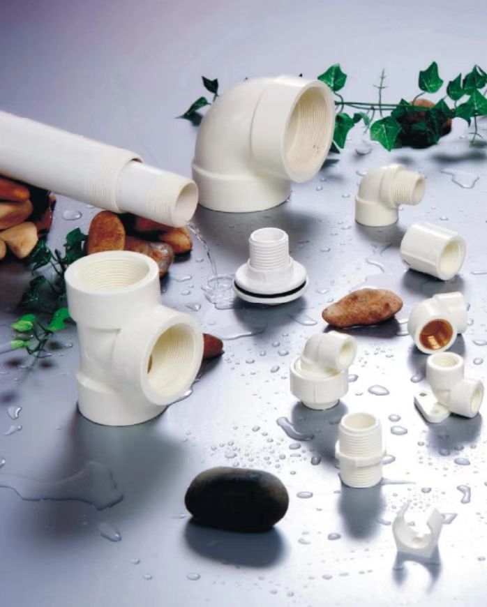 PVC British standard internal thread elbow pipe fittings