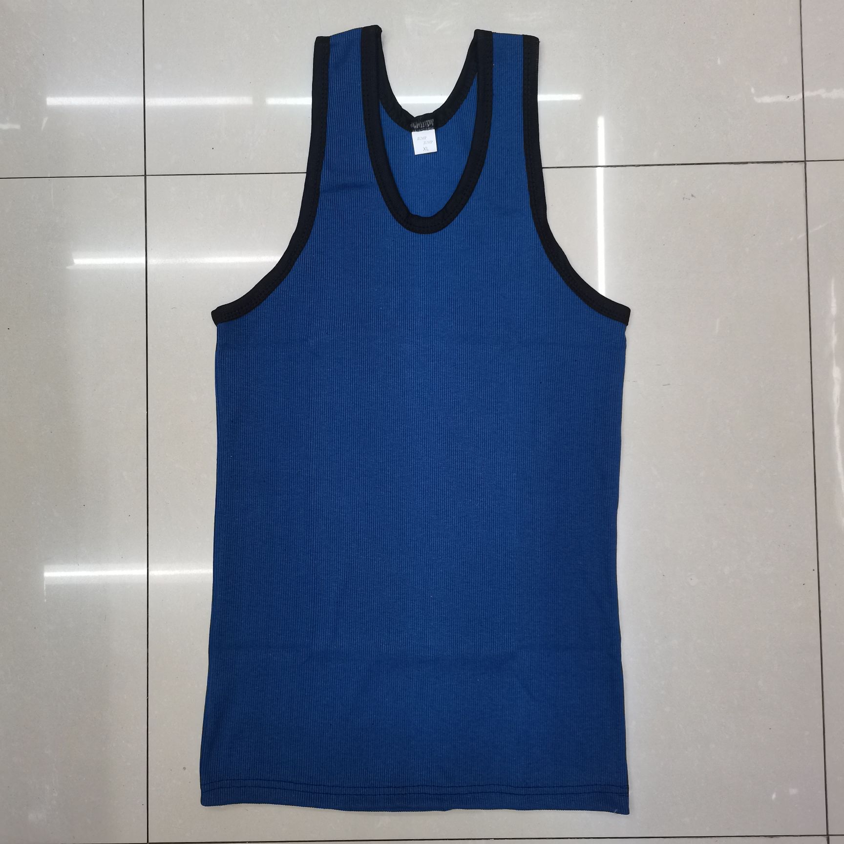 Men's Ribbed Vest In Summer Can Wear Outside And Inside details Picture
