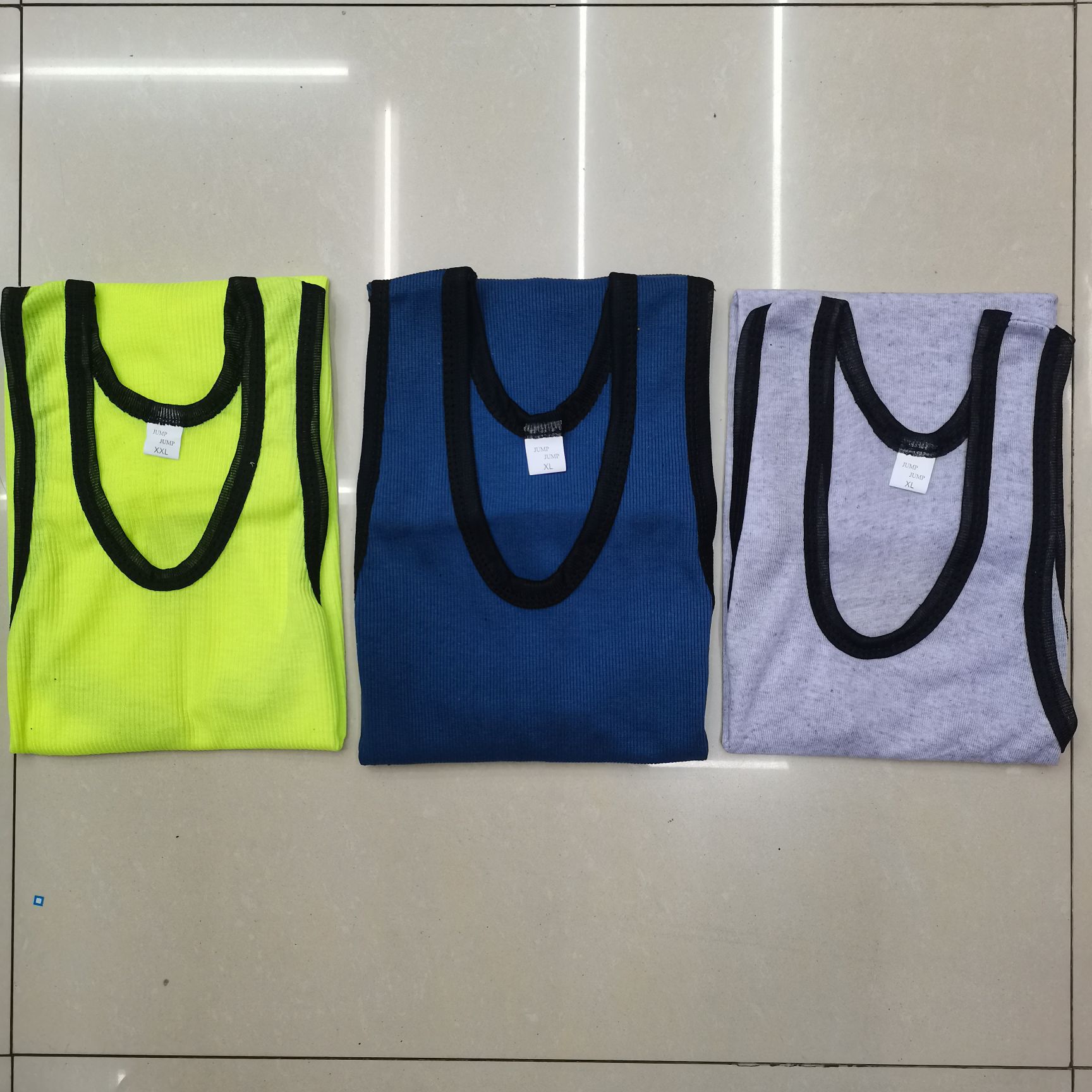 Men's Ribbed Vest In Summer Can Wear Outside And Inside Application Scenario
