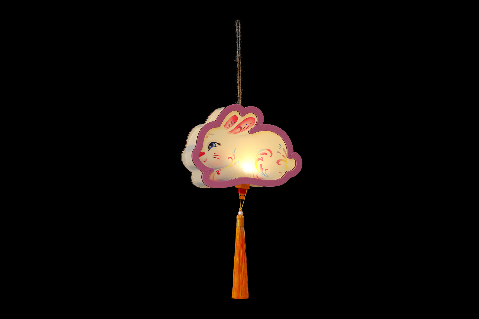 Assembly and installation of the latest handmade Mid-Autumn Festival lanterns by Xuchun for the painting and graffiti kindergarten Specification image