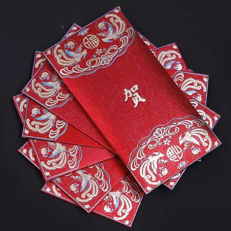 新款金葱厚纸千元包，一包6个清装，一件600包，同款万元包一包6个清装一件300包详情图12