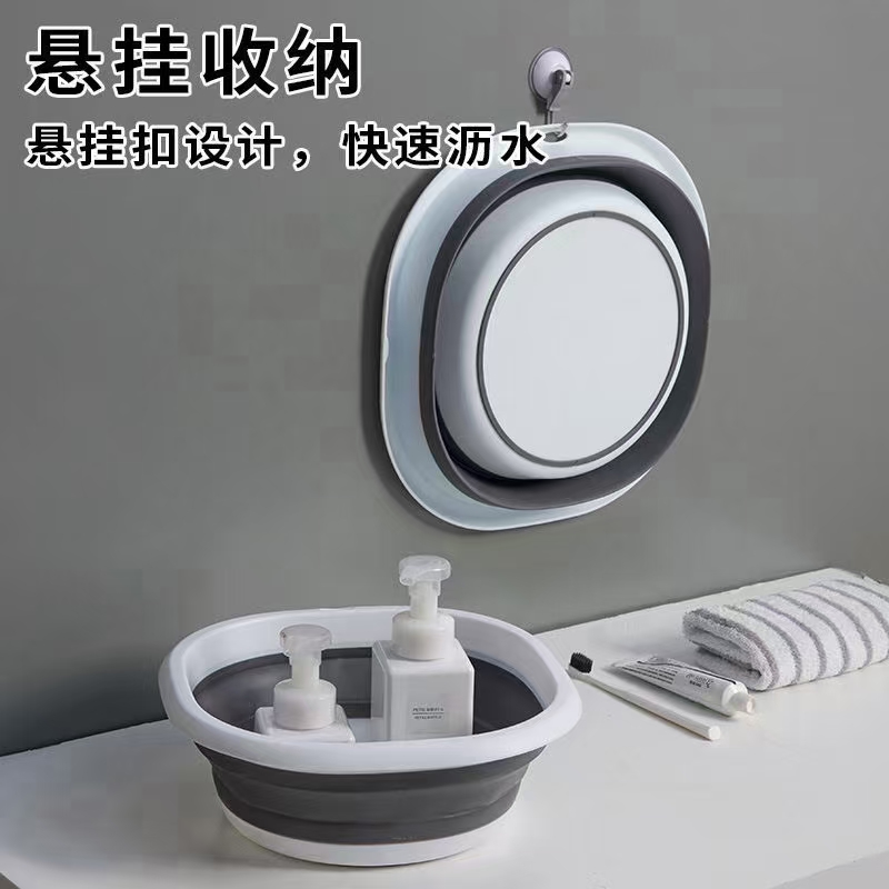 折叠盆/塑料盆细节图
