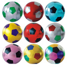 烫金球足球儿童成人玩具球大小尺寸