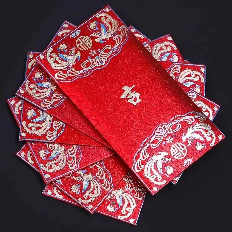 新款金葱厚纸千元包，一包6个清装，一件600包，同款万元包一包6个清装一件300包详情图15