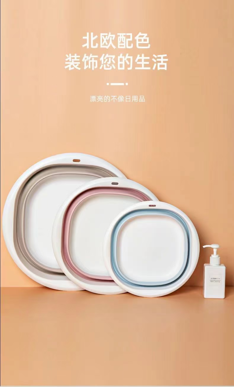 折叠盆/塑料盆产品图
